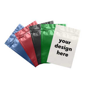 Tùy chỉnh <span class=keywords><strong>Mini</strong></span> Mỹ phẩm mẫu gói bao bì kỹ thuật số túi nhựa nhỏ Ba bên con dấu dây kéo - Product Image 1