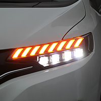 Ensemble de phares LED KGKB pour Honda Fit Jazz GK5 2014-2020, lentille de projecteur améliorée, clignotant séquentiel, Plug & Play