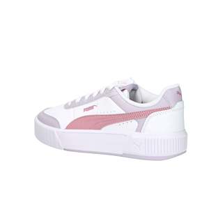 Sneakers Puma per Bambine e Ragazze, Bianche e Rosa, Modello Chunky - Product Image 3