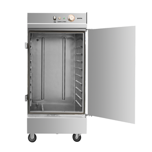 Vaporera Eléctrica Comercial de 220V con Puerta Individual, Máquina de Cocina a Vapor de Acero Inoxidable para Arroz, Verduras y Bollos en la Cocina - Product Image 1