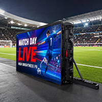 Écran publicitaire LED professionnel P8 de haute qualité pour extérieur, affichage numérique clair HDR10, étanche IP65 pour le sport