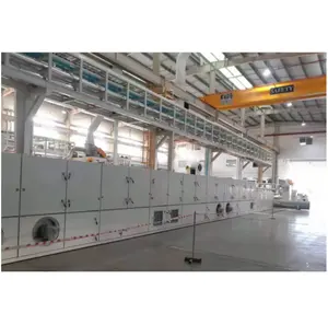 Synthetic Leather Dry Process Coating Line PU Leather Manufacturing Making Machine