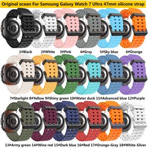 Cinturino Forwelleny Originale All'Ingrosso Accessori Ocean Sport in Silicone per Samsung <span class=keywords><strong>Watch</strong></span> 7 Ultra 8 Ultra <span class=keywords><strong>Galaxy</strong></span> Bands - Product Image 3