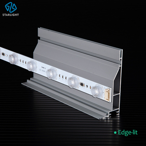 RGBW Oppo Vivo tessuto luce scatola ordine speciale soffitto a forma di alluminio luce scatola telaio - Product Image 3