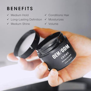 2024 Custom Private Label Sterke Hold Natuurlijke Organische Haarstijl <span class=keywords><strong>Gel</strong></span> Unisex Haar Pommade Crème Voor Mannen En Vrouwen - Product Image 2