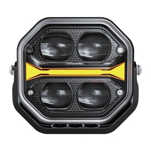 4.5인치 2456LM 고품질 스팟/플러드 빔 IP67/69K <span class=keywords><strong>LED</strong></span> 드라이빙 라이트 10-48V 40W 4개 <span class=keywords><strong>LED</strong></span>가 장착된 트럭 SUV용 <span class=keywords><strong>LED</strong></span> 작업등 - Product Image 2