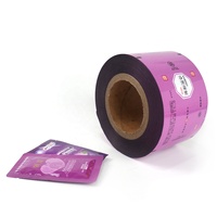 Rouleaux d'aluminium laminé personnalisés en plastique souple brillant de qualité alimentaire pour emballage alimentaire, sachets en Mylar