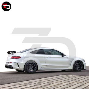 Kit Carrozzeria Stile Largo PD per <span class=keywords><strong>Mercedes</strong></span> Classe <span class=keywords><strong>C</strong></span> <span class=keywords><strong>W205</strong></span> Coupé C63 C200 C300 con Cofano in Vetro, Grande Successo 2016-2019 - Product Image 5