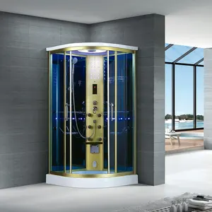 New Design Foshan Enclosed Corner Bath Shower Steam Cabin