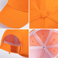 Kinderen Baseball Cap Pet Kinderen Hoed Top Zonnebescherming Elastische Paardenstaart Geborduurd Op Maat 100% Katoen Verstelbaar Alle Petten