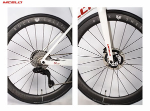 Bicicleta de Carretera Profesional SK02 de Fibra de Carbono, Shimano <span class=keywords><strong>DURA</strong></span>-<span class=keywords><strong>ACE</strong></span> R9270 Di2 12S, Frenos de Disco, 7.2 kg, Ligera, para Carreras, <span class=keywords><strong>Pedales</strong></span> Ordinarios - Product Image 5