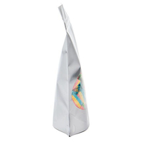Sachets refermables en aluminium avec fenêtre transparente pour l'emballage alimentaire de noix, fruits secs et snacks