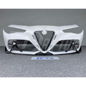 Pare-chocs avant partiel en fibre de carbone de style GTAM pour Alfa Romeo Giulia 2016-2023 - Product Image 2