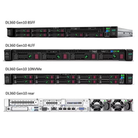 Serveur HPE ProLiant DL360 Gen10 Plus 4310 2,1 GHz 1P 24 Go de mémoire DDR4 8SFF 800W PS avec SSD HDD en stock pour rack