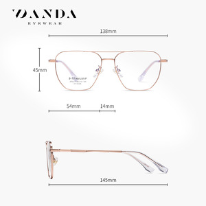 แว่นตา Danda Eyewear รุ่น Square Optical Glasses ST6217 Beta Titanium IP ป้องกันแสงสีฟ้า สำหรับทุกเพศ - Product Image 3