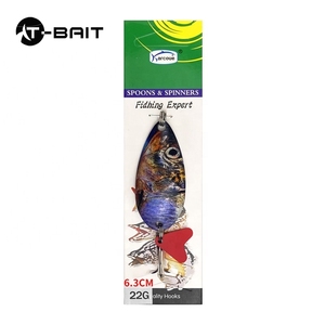Señuelos de cuchara de pesca Casting colorido Pesca Spinner Cebos Trucha Trolling Cuchara Señuelos de pesca - Product Image 4