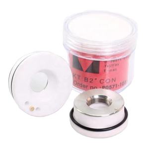 Support de buse en céramique Procutter ADM Laser Precitec D28 P0571-1051-00001 KT B2 CON pour découpe laser - Product Image 1