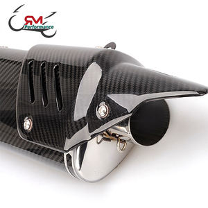 ท่อไอเสียรถจักรยานยนต์ M1 Akra คาร์บอนไฟเบอร์เต็มตัว สำหรับ BN302 TNT300 <span class=keywords><strong>TRK</strong></span> 502 Z400 ท่อไอเสียแบบสปอร์ต - Product Image 4