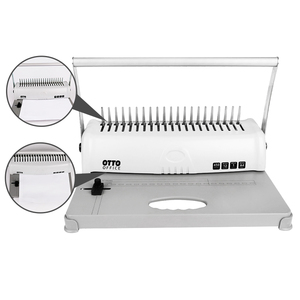Cuộn dây xoắn ốc chất kết dính ràng buộc Vòng đấm chuyên nghiệp hoàn hảo cuốn sách dây Hướng dẫn sử dụng lược máy tính RÀNG BUỘC - Product Image 3