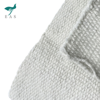 Tissu en fibre céramique résistant aux hautes températures pour couverture de soudage à isolation thermique