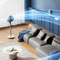 Réservation familiale télécommande temporisée stéréo ventilateur de sol dortoir ventilateur électrique chambre basse ventilateur de Circulation d'air