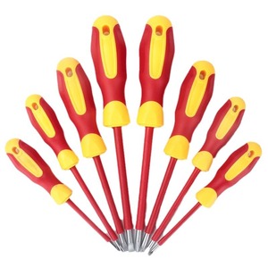 Insulated Screwdriver Set 8pcs PH0 PH1 PH2 Flathead Magnetic Chrome Vanadium Steel For Mobile Phone Computer Repair - Product Image 5
