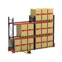 Étagères modulaires de garage à grande capacité, rayonnages sélectifs pour palettes, robustes pour le stockage