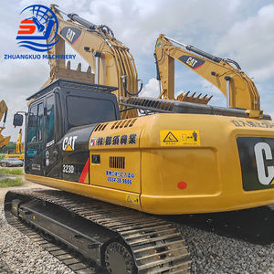 Buen estado y baja cilindrada Caterpillar CAT323D2l 23 Ton excavadora mediana de orugas usada - Product Image 1