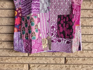 Top Selling Handmade Cotton Quilted Jacket Indian Block Print, Boho Style for Women Winter Coat - Product Image 5