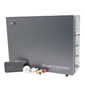 Generador de Vapor Digital Moderno de 6kw con Control Digital, Drenaje Automático, Limpieza Automática, Generador de Vapor Húmedo de Acero Inoxidable para Hammam - Product Image 4
