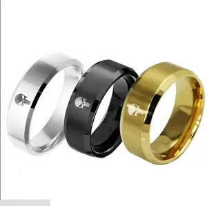 Hot punisher skull men stainless steel ring manufacturers