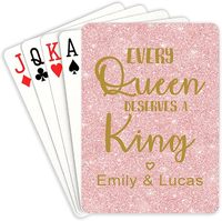 Cartes à jouer personnalisées pour mariage, faible quantité minimale de commande, cartes de poker personnalisées avec photo et texte pour souvenirs et cadeaux de mariage