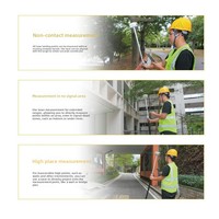 Alat Survei Presisi Tinggi Genggam South S20 Laser Dual-Camera RTK dengan Navigasi Visual-Inersial dan GPS