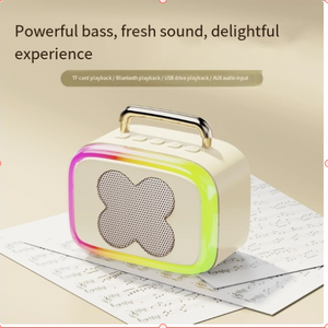 Altoparlante RGB Colorato, Compatto, di Alta Qualità, ad Alto Volume, <span class=keywords><strong>Portatile</strong></span>, per Esterni, Casa, Regalo d'Atmosfera - Product Image 4