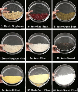 Mikronisiertes Mehl 80 160 315 630 Mikron 1 1,25 2,5 5 mm Edelstahl-Laborprüfsieb - Product Image 5