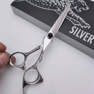 Tijeras de Peluquería Red Blade 440C, Tijeras Planas de 30 Dientes, Herramientas de Estilismo Profesionales para Diestros - Product Image 3