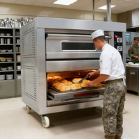 Offre Limitée : Four Commercial Professionnel à Convection pour la Cuisson de Pizzas, Idéal pour Hôtels et Buffets