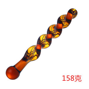 Realistische <span class=keywords><strong>dildo</strong></span>, grote penis, G-spot stimulator, seksspeeltje voor volwassenen, dubbele kop, kristalglas, anale butt plug met ring voor vrouwen. - Product Image 3