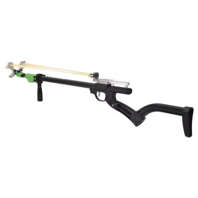PIAOYU 2024 Updated Very Powerful Semi-Automatic Slingshot Rifle – Metal, Not Assembled, Suitable For Hunting