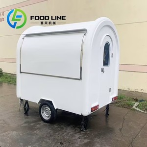 Remolque de Comida con Freidora, Remolque de Comida Totalmente Equipado como Restaurante - Product Image 1