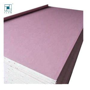 JTL Interior 12mm jenis Papan gipsum langit-langit palsu jenis Sheetrock murah untuk plester Drywall - Product Image 3