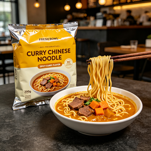 Nouilles <span class=keywords><strong>Ramen</strong></span> au <span class=keywords><strong>Curry</strong></span> de Style <span class=keywords><strong>Japonais</strong></span> 200g, Instantanées, Frites, Emballage OEM, Marque Privée, Livraison Rapide, Alibaba - Product Image 4