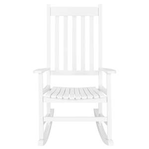 DB Outdoor/Indoor Square Wooden <b>Rocking</b> <b>Chair</b> 68.5*86*115CM <b>Rocking</b> <b>Chair</b> with Comfortable <b>Rocking</b> Motion - Product Image 2