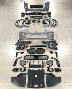 Nouvelle conception modifiée en calandre X5M, lèvre avant et arrière, jupe latérale, pare-chocs, kit carrosserie pour BMW X5 G05 2019-2022 - Product Image 6