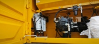 Excavatrice Shantui d'occasion avec accessoires, pelle hydraulique, attache rapide, brise-roche, grappin, machine de démolition multifonction