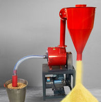 Moulin à céréales électrique auto-amorçant de haute qualité pour grains secs et humides, broyeur de farine, machine de pulvérisation pour maïs et blé
