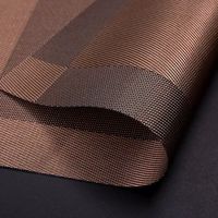 STARUNK Sets de table en PVC lavables, résistants à la chaleur, durables, tissés, pour hôtel et restaurant