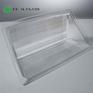 FELIX GLASS Custom Molded Round High <b>Light</b> Transmittance Eco-Friendly Traditional Outdoor <b>Light</b> <b>Cover</b> for Garden Wall Lamp - Product Image 2