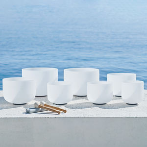 Jinfang Taças de Cura Sonora de Cristal 432Hz e 440Hz, de 6 a 12 Polegadas, para Cura de Chakras - Product Image 5