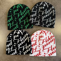 Fabricants de bonnets réversibles personnalisés, impression intégrale, jacquard, Y2K, sans revers, bonnet d'hiver en tricot avec logo